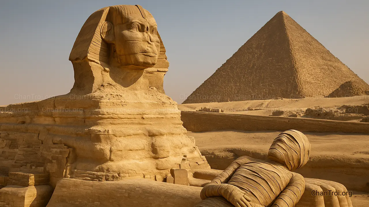 Mối liên hệ giữa tượng Sphinx và các xác ướp Ai Cập