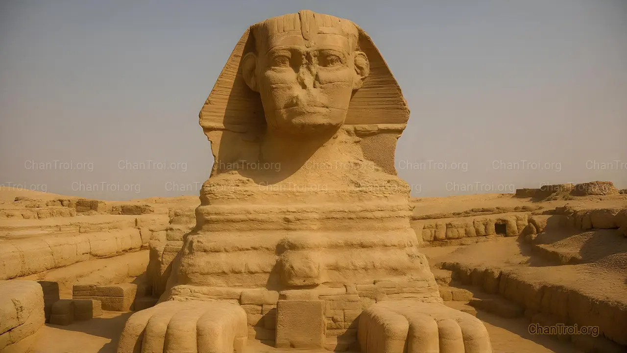 Tượng Nhân Sư Sphinx Giza ở Ai Cập